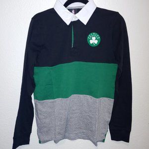 Boston celtics youth polo/ Youth Large